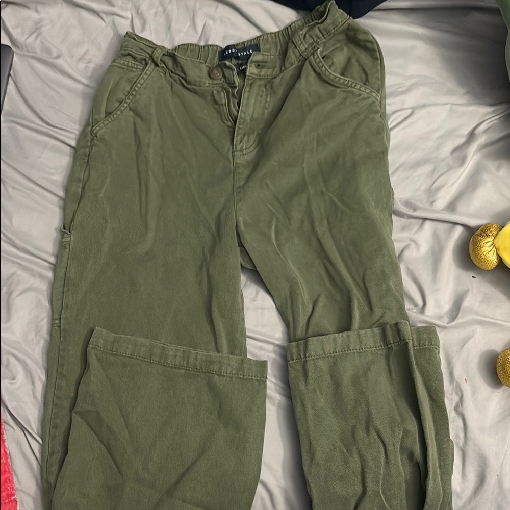 Olive Green Pants
